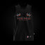 Camiseta basket Tattoo en negro, frontal