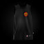 Camiseta basket Retro Santa en negro, frontal