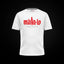 Camiseta regular Iconic Máta-lo Rojo en blanco, frontal
