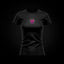 Camiseta entallada de mujer Dame Veneno en rosa, frontal