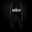Pantalón Largo Baggy negro con logo blanco