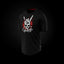 Camiseta oversize Let's Rock! en negro, frontal