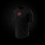 Camiseta oversize Dame Veneno en rojo, frontal