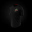 Camiseta oversize Hand en negro, frontal