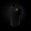Camiseta oversize Broken Bones 2 en negro, frontal