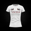 Camiseta entallada de mujer Tattoo en blanco