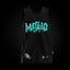 Camiseta basket Zombie en negro, frontal