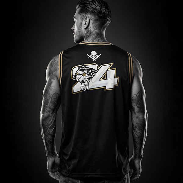 Camiseta Basket Metal detalle