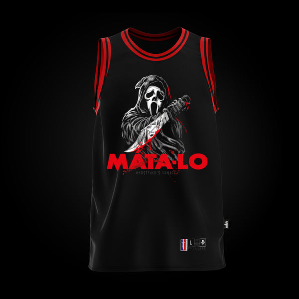 Ghostface's Legacy camiseta basket tiranta roja frontal