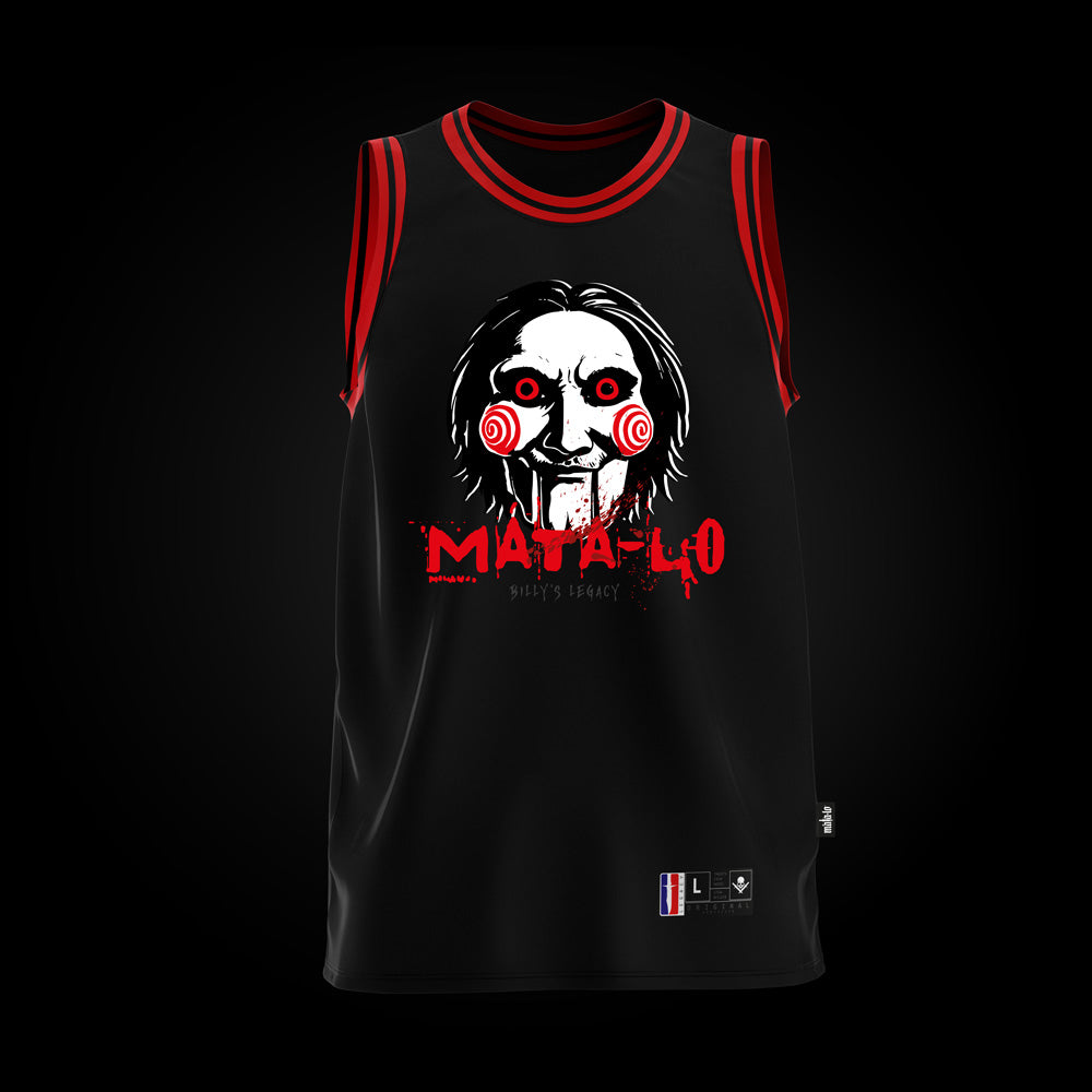 Billy's Legacy camiseta basket tiranta roja frontal