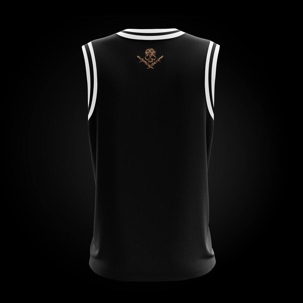Camiseta basket tiranta blanca Animal Print estampado jirafa