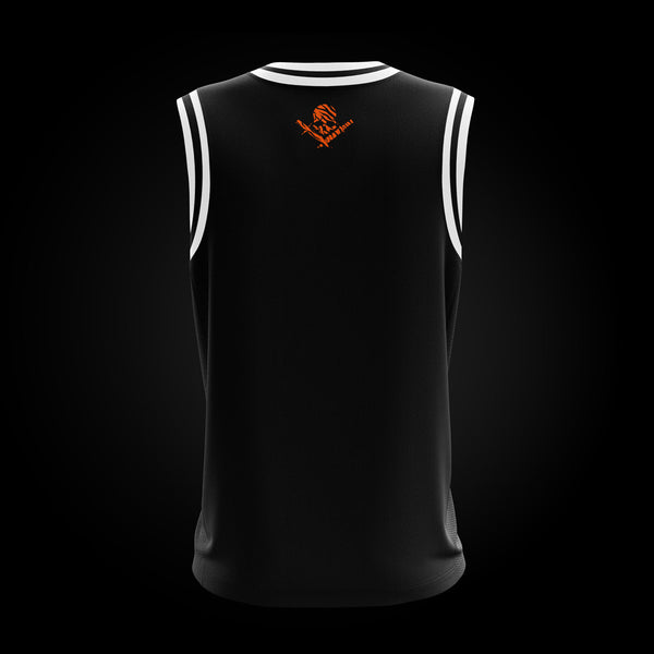 Camiseta basket tiranta blanca Animal Print estampado tigre