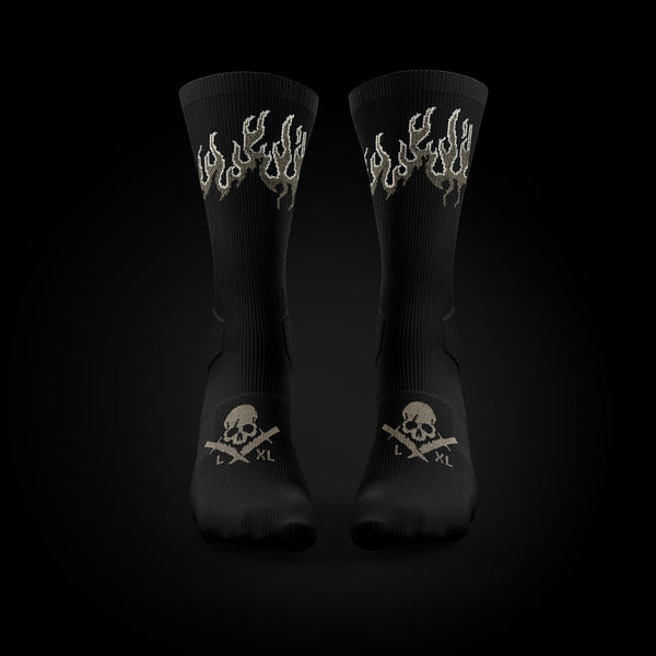 Calcetines Fire en negro