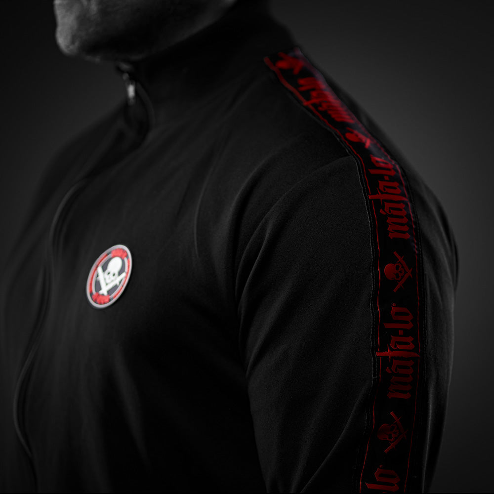 Chándal Máta-lo detalle logo rojo