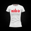 Camiseta entallada de mujer Iconic Máta-lo Rojo en blanco