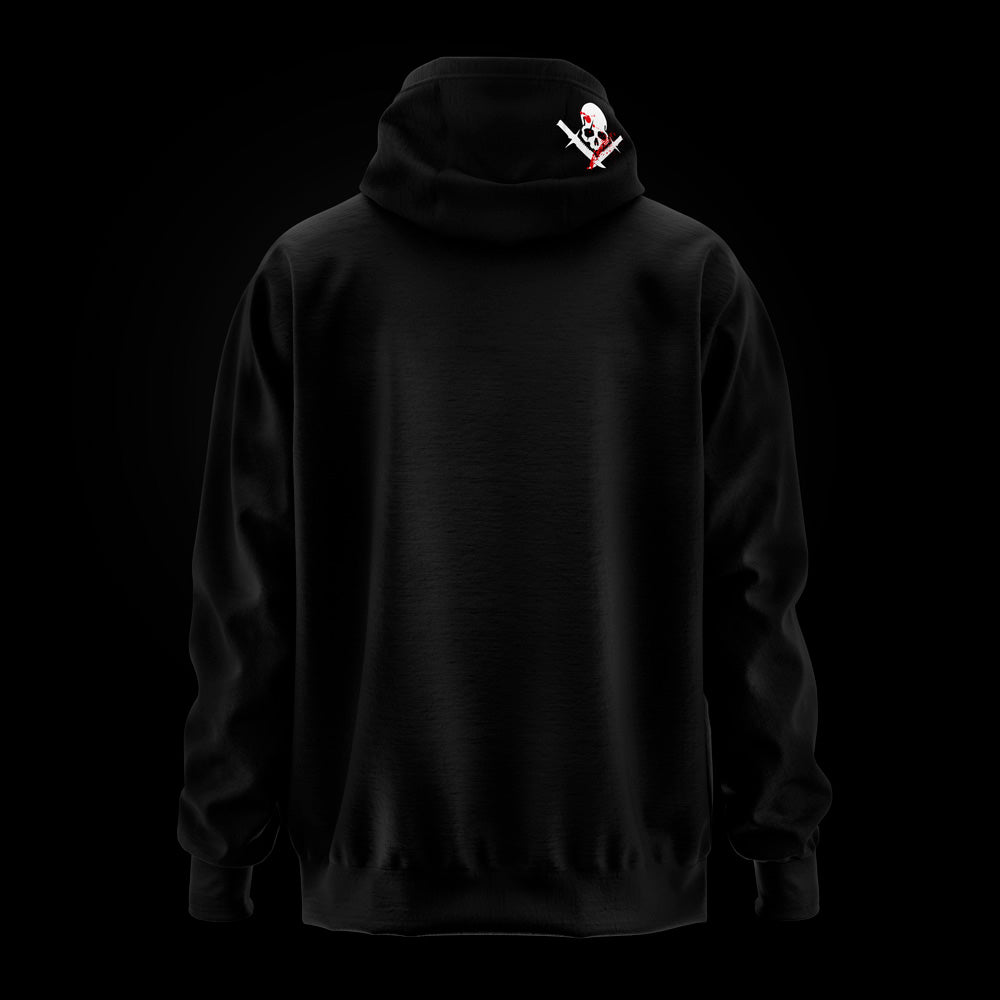 Jason's Legacy sudadera con capucha espalda