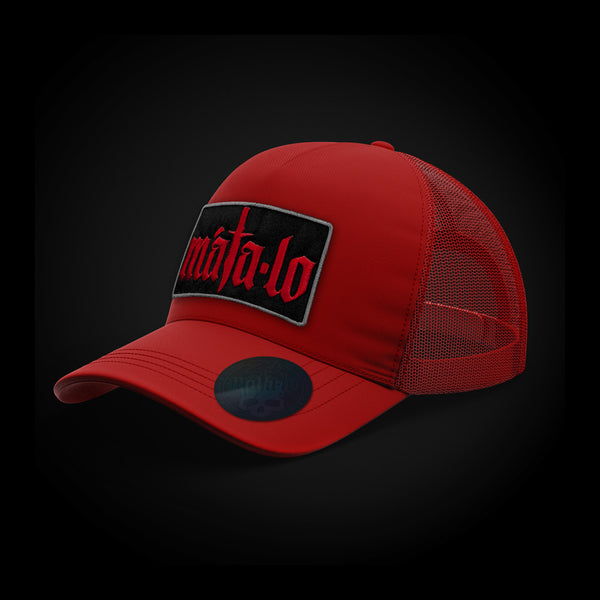 Gorra Trucker Parche Rojo lateral