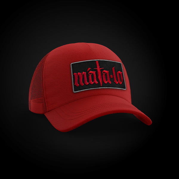 Gorra Trucker Parche Rojo frontal