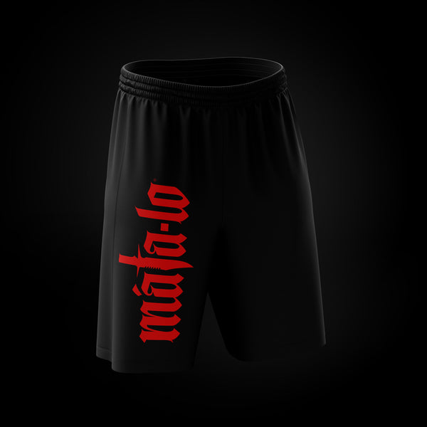 Pantalón Corto Regular logo rojo lateral