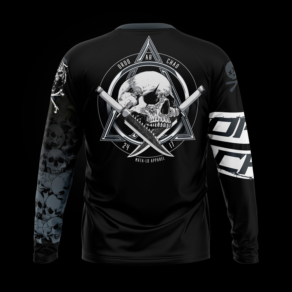 Camiseta Manga Larga Rider Negra Imagen secundaria del producto