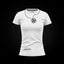 Camiseta entallada de mujer WestCoast en blanco, frontal