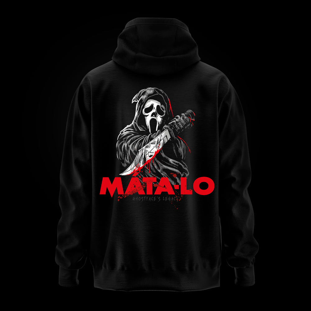 Ghostface's Legacy sudadera zipper espalda