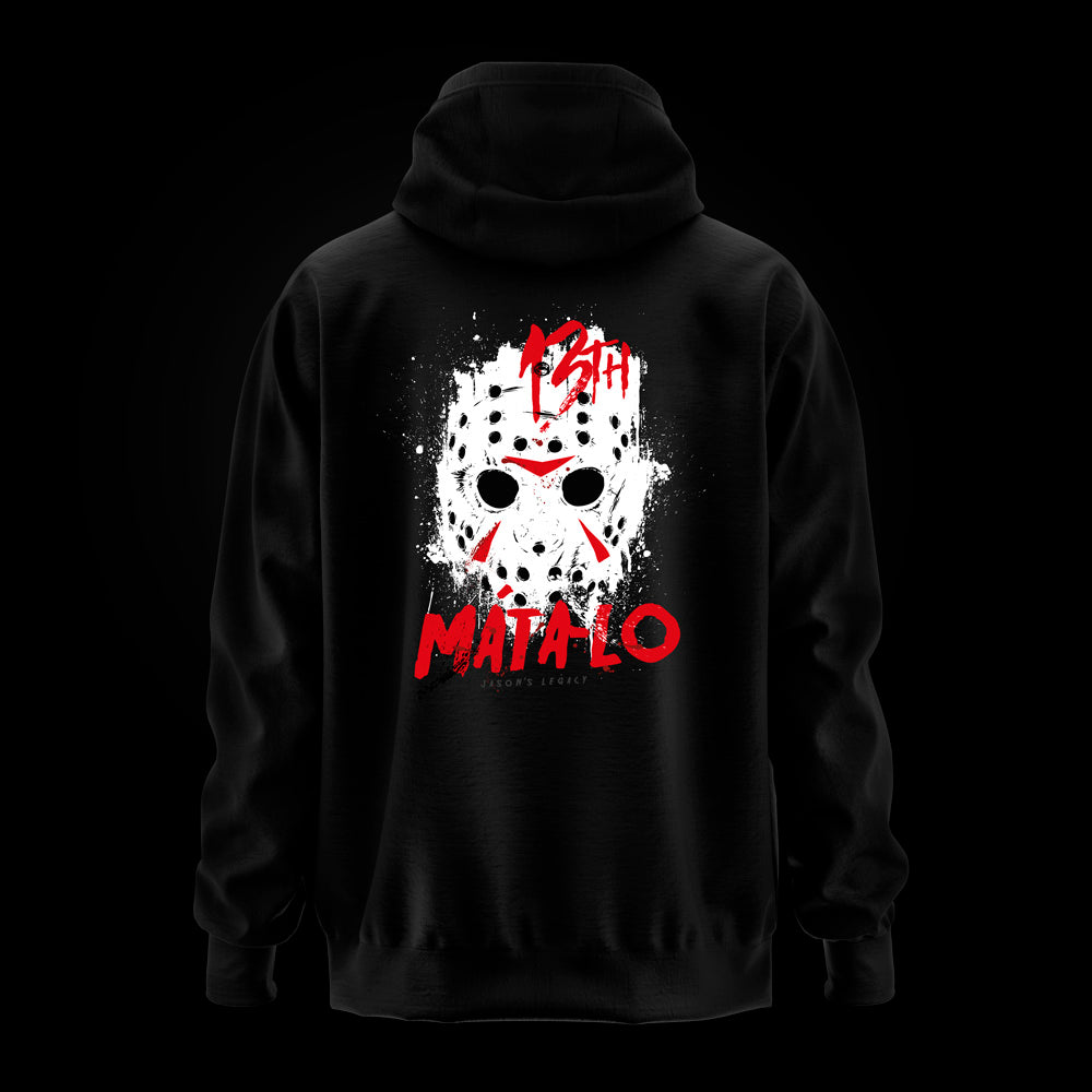 Jason's Legacy sudadera zipper espalda