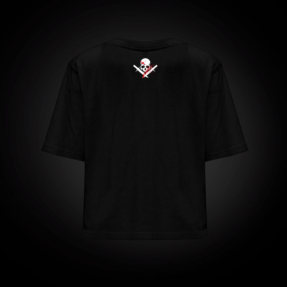 Ghostface's Legacy camiseta croptop espalda
