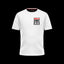Camiseta regular Retro Vision en blanco, frontal