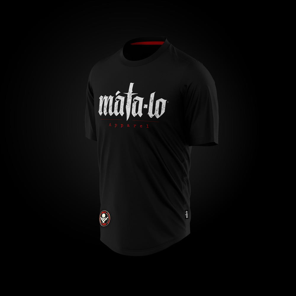 Camiseta Oversize Grunge negra frontal