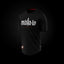 Camiseta Oversize Grunge negra frontal