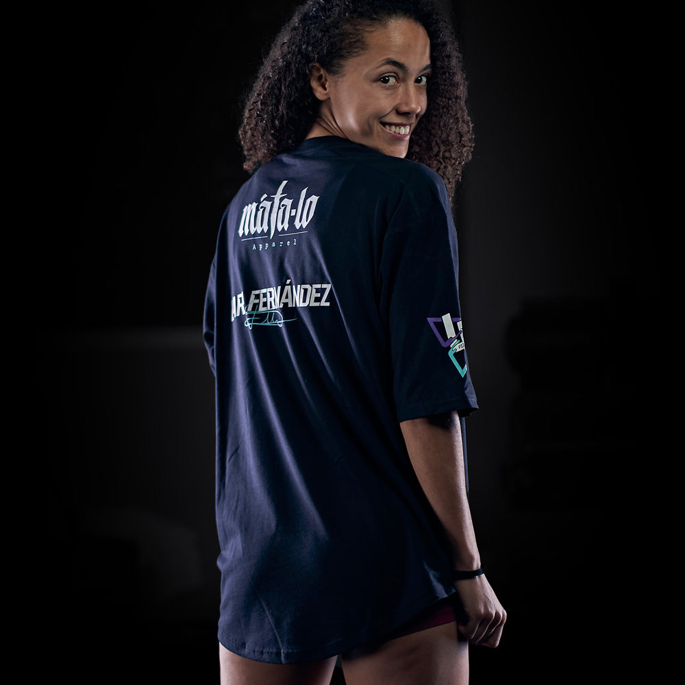 Camiseta Oversize Edición Lara Fernández espalda