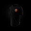 Camiseta oversize Retro Santa en negro, frontal