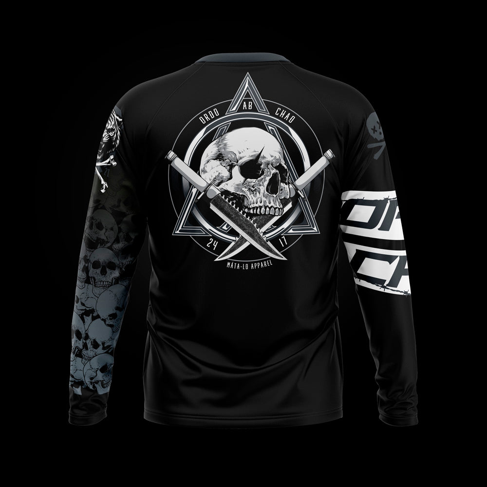 Camiseta Manga Larga Rider Negra