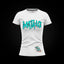 Camiseta entallada de mujer Zombie en blanco